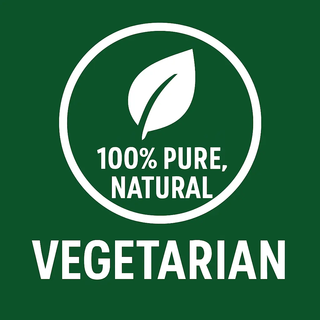 100% Pure & Vegan